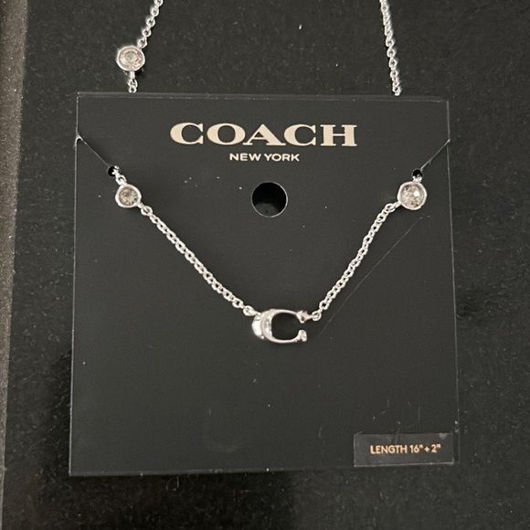 Coach Jewelry Coach Silver Necklace Poshmark